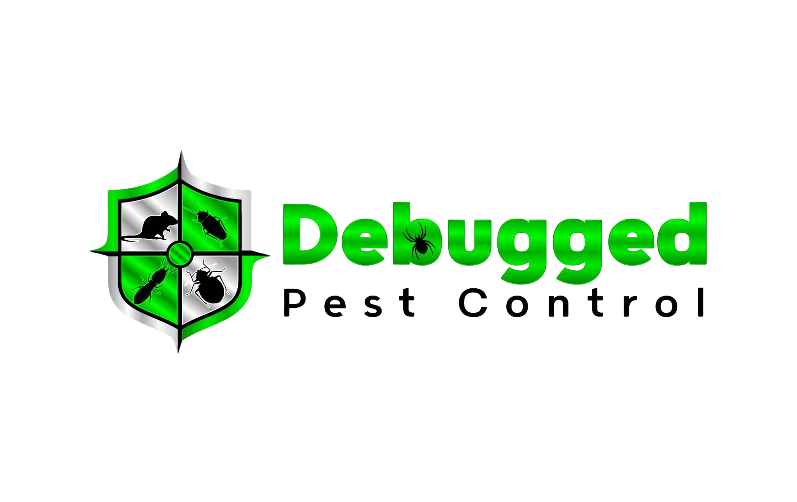 Debugged Pest Control Logo